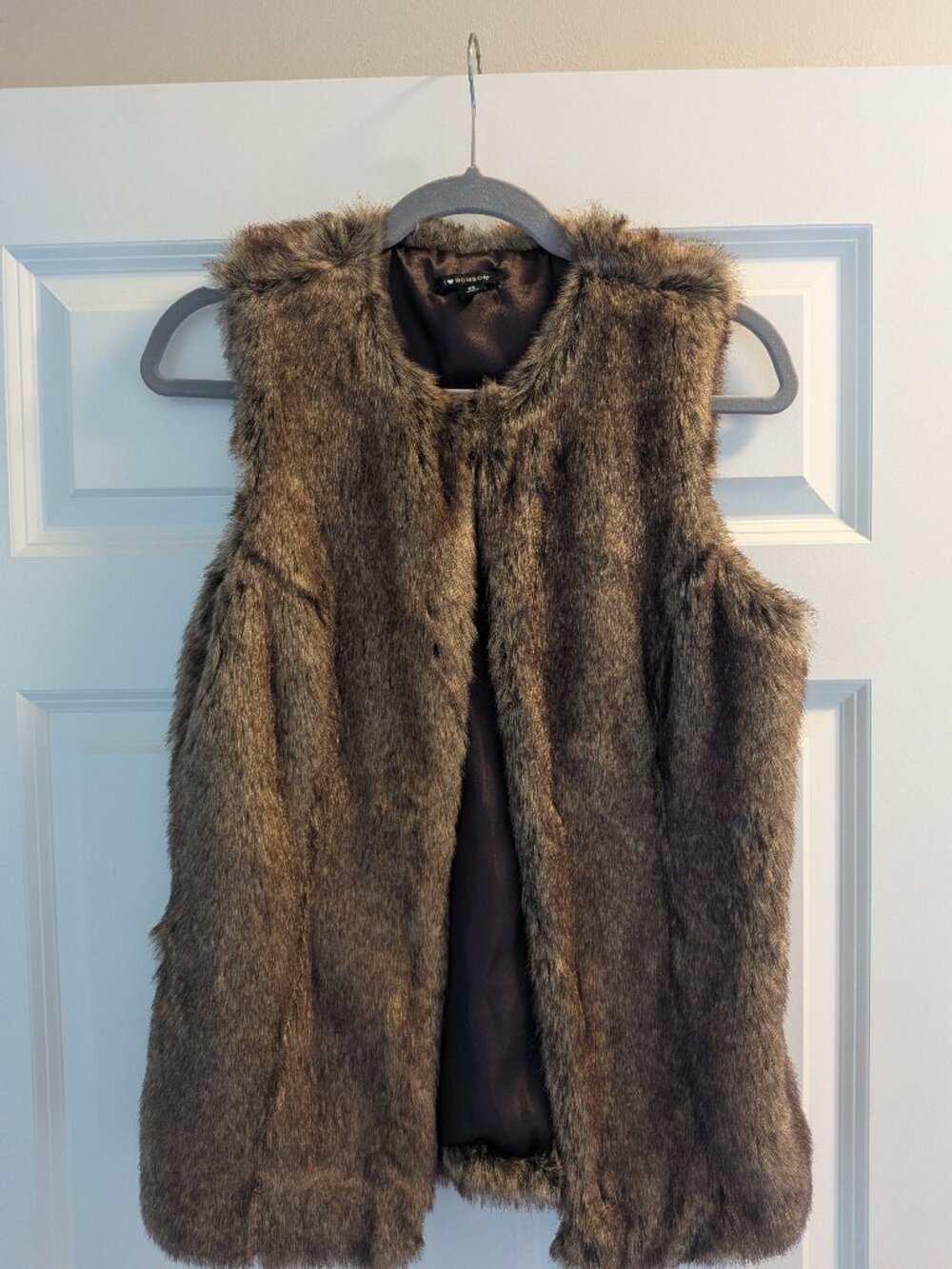 I 🩷 Heart Ronson Faux Fur Vest, Women's XS